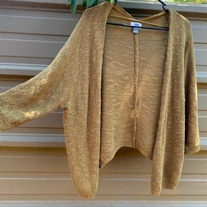 Olive green cardigan